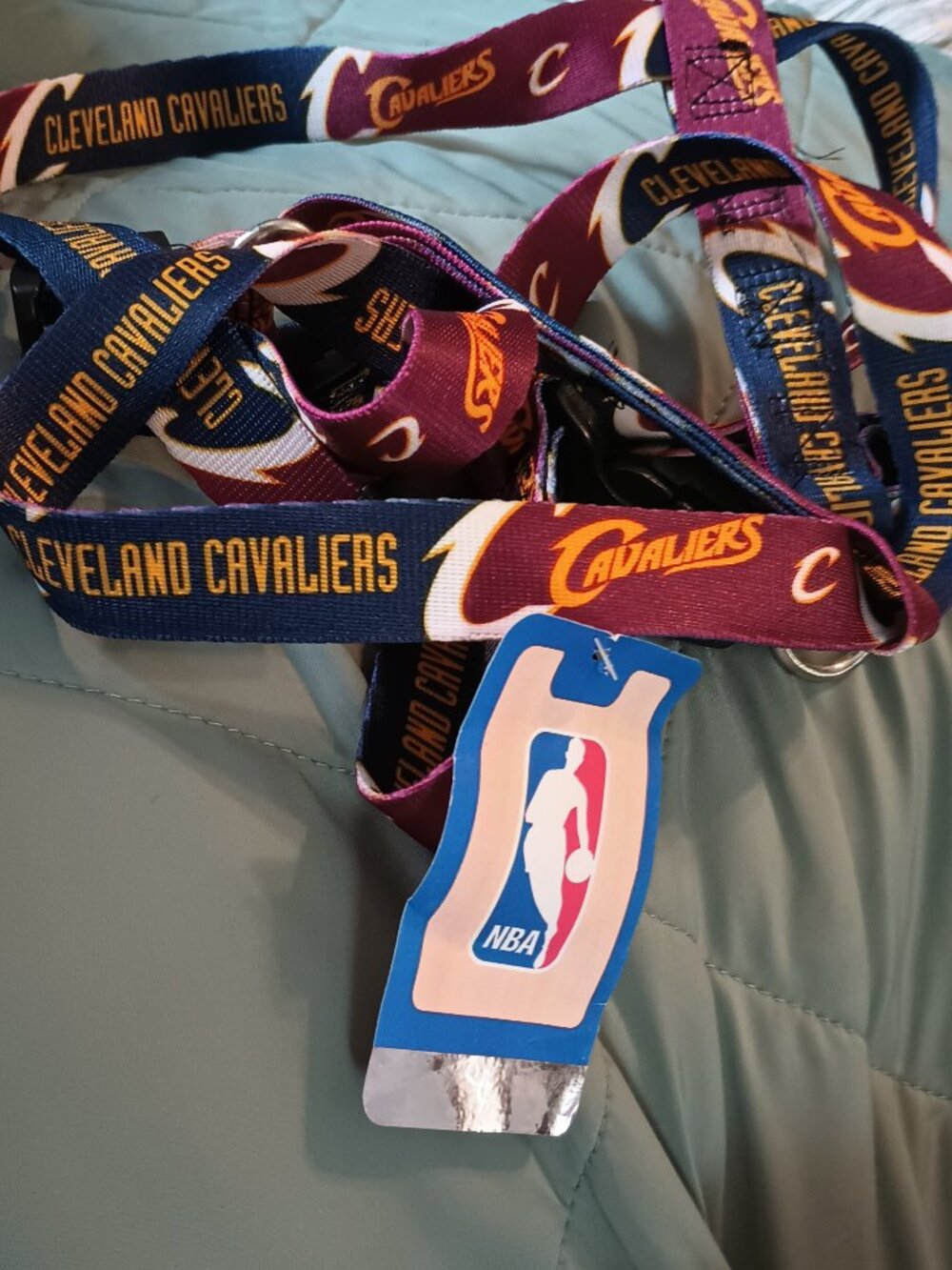 NEW Cleveland Cavaliers NBA Adjustable Dog Harness Large
